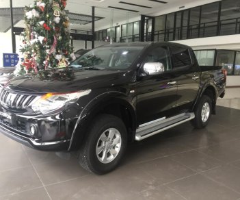 Mitsubishi Triton 4x2 AT 2018 - Bán ô tô Mitsubishi Triton đời 2018, màu đen, xe nhập, giá tốt