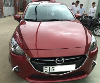 Mazda 2 1.5L AT  2017 - Bán Mazda 2 2017, màu đỏ, đúng chất, biển TP, giá TL, hỗ trợ trả góp