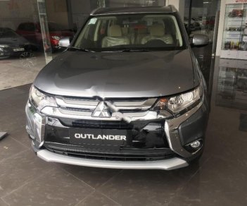 Mitsubishi Outlander 2.0 CVT 2018 - Cần bán xe Mitsubishi Outlander 2.0 CVT 2018, màu xám