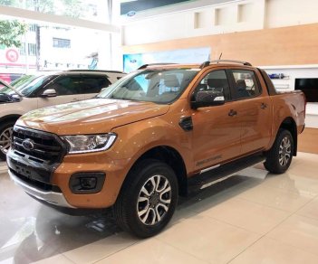 Ford Ranger 2.0L Wildtrak 4x4 AT 2018 - Bán xe Ford Ranger 2.0L Wildtrak 4x4 AT 2018, hỗ trợ vay vốn, giao xe tận nhà, đăng ký và đăng kiểm xe, LH: 093.543.7595
