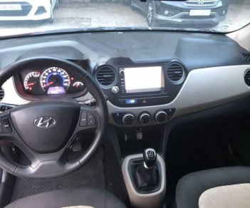 Hyundai Grand i10 1.0MT 2017 - Cần bán gấp Hyundai Grand i10 1.0MT đời 2017, màu đỏ chính chủ 