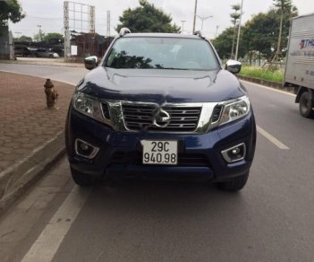 Nissan Navara EL 2017 - Cần bán lại xe Nissan Navara EL sản xuất 2017, màu xanh lam, nhập khẩu  