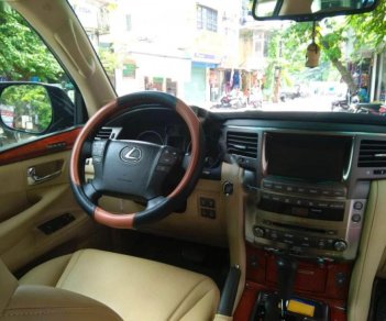 Lexus LX 570 2009 - Bán xe cũ Lexus LX 570 năm sản xuất 2009, màu đen, nhập khẩu 