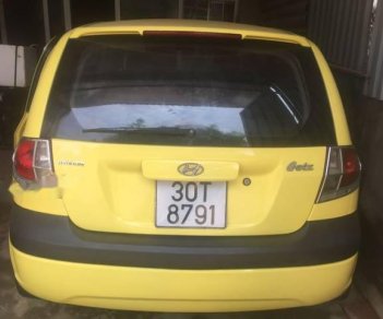 Hyundai Getz   2009 - Bán Hyundai Getz đời 2009, màu vàng, nhập khẩu nguyên chiếc