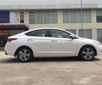 Hyundai Accent 1.4AT  2018 - Bán ô tô Hyundai Accent năm sản xuất 2018, màu trắng, giá 545tr