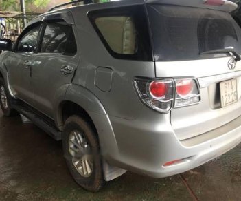 Toyota Fortuner   2013 - Cần bán gấp Toyota Fortuner sản xuất năm 2013, màu bạc, giá tốt