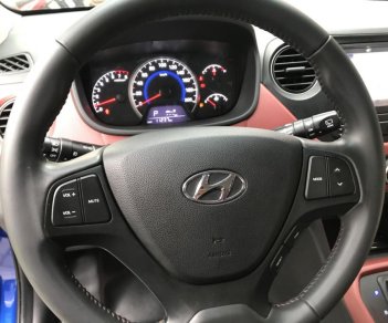 Hyundai Grand i10 2017 - Bán Hyundai Grand i10 đời 2017, màu xanh  