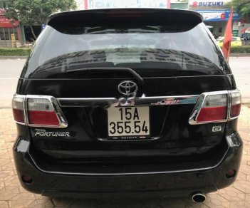 Toyota Fortuner 2.5G 2010 - Cần bán lại xe cũ  Toyota Fortuner 2.5G sản xuất 2010, màu đen, 618 triệu