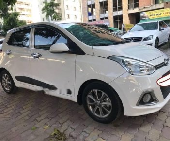 Hyundai Grand i10  1.2AT 2015 - Bán Hyundai Grand i10 1.2AT sản xuất năm 2015, màu trắng số tự động, giá chỉ 385 triệu