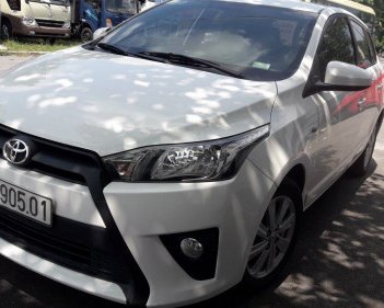 Toyota Yaris  1.3 AT  2016 - Bán ô tô Toyota Yaris 1.3 AT đời 2016, màu trắng  