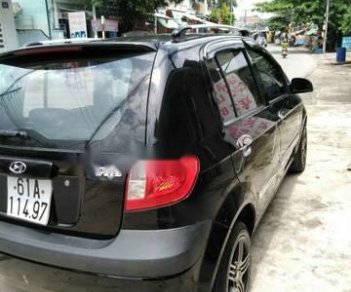 Hyundai Getz   2008 - Bán Hyundai Getz sản xuất năm 2008, màu đen