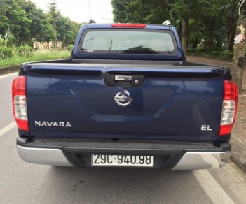 Nissan Navara EL 2017 - Cần bán lại xe Nissan Navara EL sản xuất 2017, màu xanh lam, nhập khẩu  