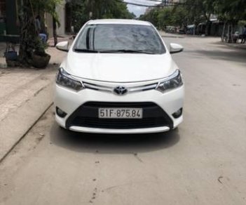 Toyota Vios   AT 2017 - Cần bán Toyota Vios AT sản xuất năm 2017, màu trắng 