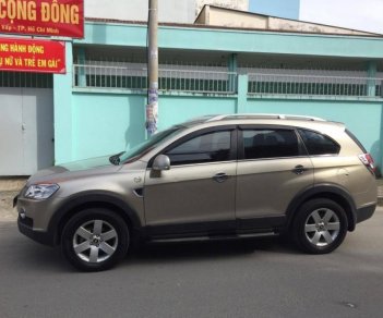 Chevrolet Captiva LT 2009 - Cần bán xe Chevrolet Captiva 2009, số sàn, vàng cát