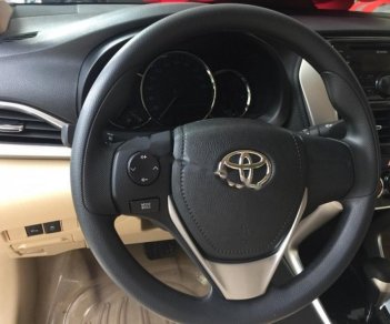 Toyota Vios 1.5E CVT 2018 - Cần bán xe Toyota Vios 1.5E CVT sản xuất 2018, màu đỏ