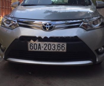 Toyota Vios G 2015 - Bán ô tô Toyota Vios G năm 2015, màu bạc số tự động