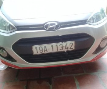 Hyundai Grand i10 2015 - Cần bán xe Hyundai Grand i10 năm 2015, màu bạc, nhập khẩu