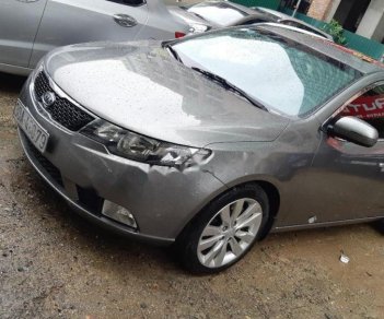 Kia Forte SX 1.6 AT 2011 - Bán Kia Forte SX 1.6 AT đời 2011, màu xám chính chủ, giá 415tr