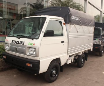 Suzuki Supper Carry Truck Thùng siêu dài 2018 - Cần bán Suzuki Supper Carry Truck, thùng siêu dài đời 2018, màu trắng
