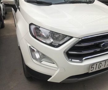 Ford EcoSport titanium 2018 - Cần bán EcoSport mẫu mới 2018, màu trắng 3000km