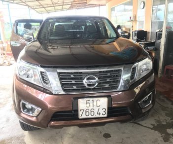 Nissan Navara SL 2016 - Bán tải Nissan Navara SL máy dầu, số sàn, 2 cầu điện, nhập Thái Lan 2016, biển Sài Gòn, màu cà phê nâu