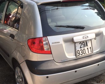 Hyundai Getz  1.1 MT  2008 - Bán Hyundai Getz 1.1 MT 2008, màu bạc 