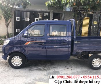 Xe tải 500kg - dưới 1 tấn T3 2018 - Bán xe tải Dongfeng Trường Giang - 660 Kg T3 năm 2018, màu xanh lam, giá tốt