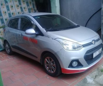 Hyundai Grand i10 2015 - Cần bán xe Hyundai Grand i10 năm 2015, màu bạc, nhập khẩu