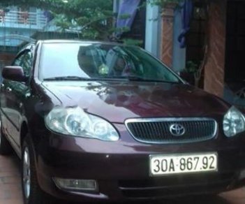 Toyota Corolla altis 1.8G MT 2001 - Cần bán xe Toyota Corolla altis 1.8G MT 2001, màu đỏ, giá 228tr