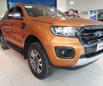 Ford Ranger 2.0 Bi-Turbo 2018 - Vua bán tải Ford Ranger 2.0 Bi-Turbo sản xuất năm 2018, màu cam, nhập khẩu, giá 918tr