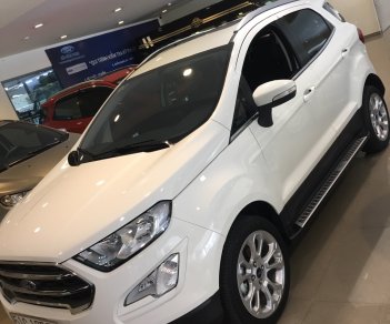 Ford EcoSport titanium 2018 - Cần bán EcoSport mẫu mới 2018, màu trắng 3000km