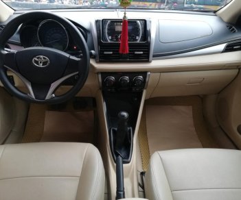 Toyota Vios E 2016 - Bán Toyota Vios E đời 2016, màu vàng cát
