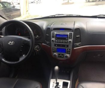 Hyundai Santa Fe    2008 - Bán ô tô Hyundai Santa Fe sản xuất năm 2008, màu xám 