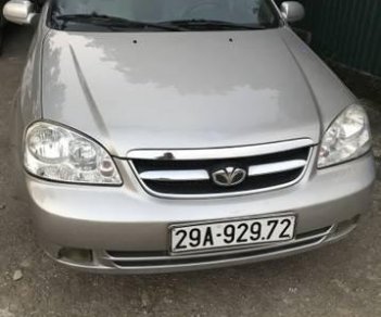 Daewoo Lacetti 2008 - Bán xe Daewoo Lacetti sản xuất 2008, màu bạc chính chủ