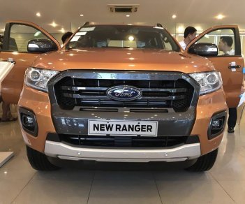 Ford Ranger Wildtrak Biturbo 2018 - Bán Ranger Wildtrak 2.0 Biturbo 2018 cam, trắng, đen, bạc, xám giao ngay, có hỗ trợ trả góp LH 0941.921.742