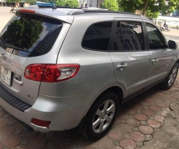 Hyundai Santa Fe    2008 - Bán ô tô Hyundai Santa Fe sản xuất năm 2008, màu xám 