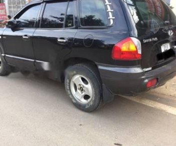 Hyundai Santa Fe 2003 - Bán Hyundai Santa Fe đời 2003, màu đen xe gia đình, giá tốt