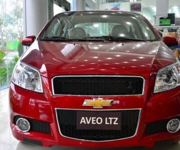 Chevrolet Aveo 1.4LTZ 2018 - Bán xe Sedan 5 chỗ Chevrolet Aveo 1.4 LTZ mới đời 2018, ưu đãi khủng 80 triệu, trả góp 90% LH- 0936.127.807 em Tuấn