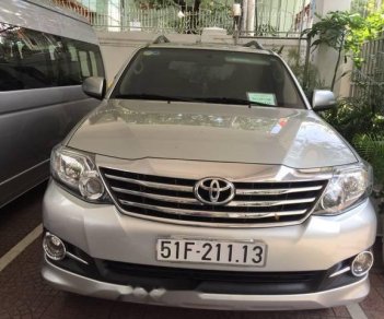 Toyota Fortuner   2015 - Cần bán xe Fortuner máy xăng, màu bạc 2015, biển số cực đẹp, xe cực hoàn hảo