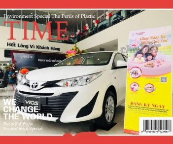 Toyota Vios   2018 - Cần bán Toyota Vios 2018, màu trắng, giá chỉ 531 triệu