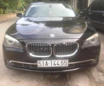 BMW 7 Series 740li 2010 - Cần bán gấp BMW 7 Series 740li sản xuất 2010, màu đen, nhập khẩu  