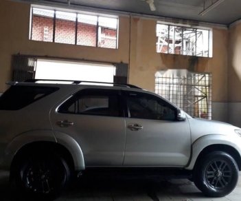 Toyota Fortuner   2015 - Cần bán xe Fortuner máy xăng, màu bạc 2015, biển số cực đẹp, xe cực hoàn hảo