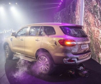 Ford Everest Titanium 2.0L 4x4 AT 2018 - Bán xe Ford Everest Titanium 2.0L 4x4 AT đời 2018, màu xám, xe nhập