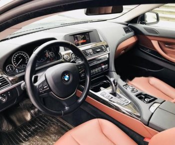 BMW 6 Series  640i  2014 - Cần bán gấp BMW 6 Series 640i 2014, màu đen