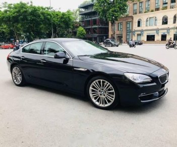 BMW 6 Series  640i  2014 - Cần bán gấp BMW 6 Series 640i 2014, màu đen