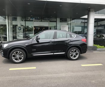 BMW X4 xDriver20i  2017 - Cần bán BMW X4 2.0 năm sản xuất 2017, màu đen, xe nhập 