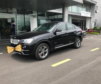 BMW X4 xDriver20i  2017 - Cần bán BMW X4 2.0 năm sản xuất 2017, màu đen, xe nhập 