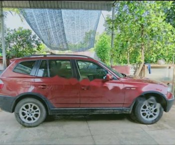 BMW X3 2004 - Bán ô tô BMW X3 năm sản xuất 2004, màu đỏ, nhập khẩu nguyên chiếc