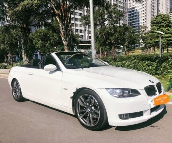 BMW 3 Series 325i   2009 - Bán xe BMW 325i convertible năm 2009, màu trắng, xe nhập mới chạy 51000km