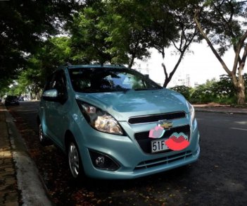 Chevrolet Spark LTZ 2015 - Cần bán lại xe Chevrolet Spark LTZ sản xuất năm 2015, màu xanh lam  